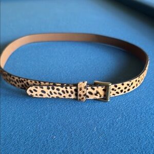 LOFT XS animal print belt